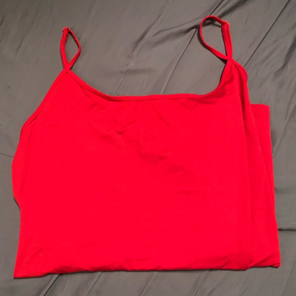 Lane Bryant red cami tank size 26/28